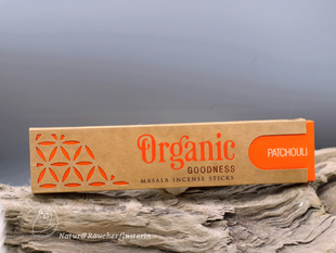 Organetic-Masala-"Patchouli"Räucherstäbchen