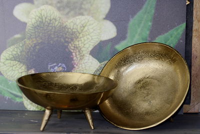 Räucherschale gold